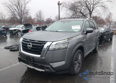 2024 Nissan Pathfinder Sl 4Wd z USA, uszkodzony, nr VIN 5N1DR3CD2RC270958